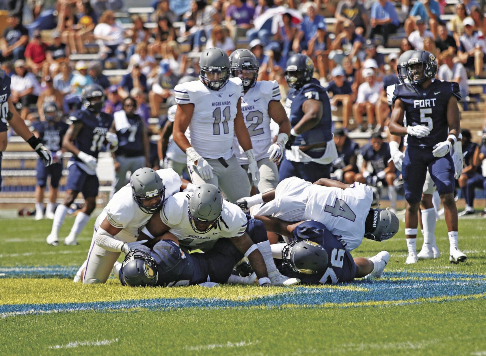 NMHU Defensive line